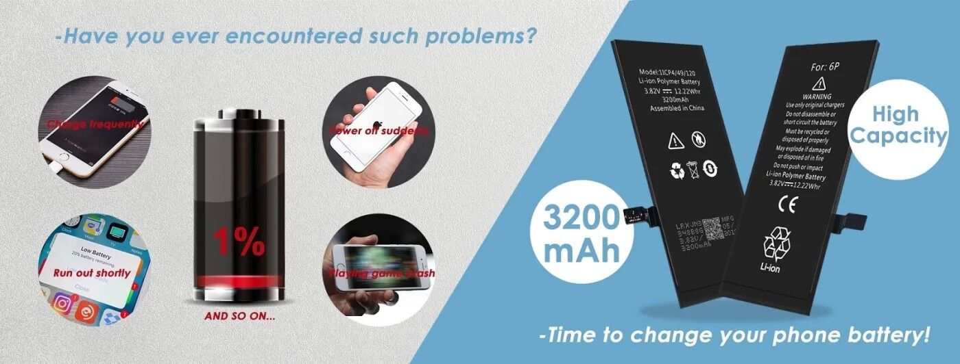 Batteria del telefono cellulare del litio